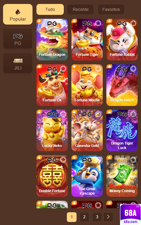 Jogos Certificados 68a.com